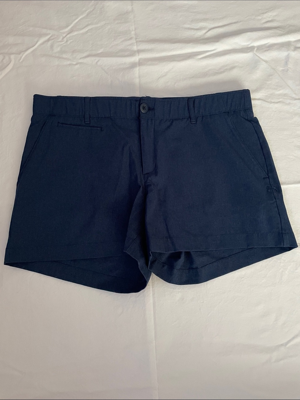 Women’s Under Armour Navy Performance Stretch Shorts